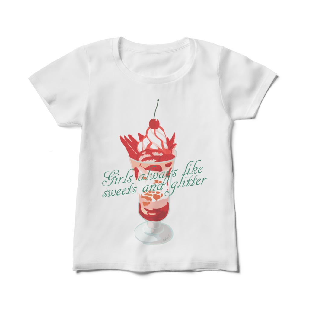 スイーツ系レディースTシャツ