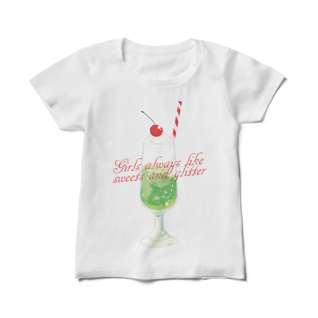 スイーツ系レディースTシャツ