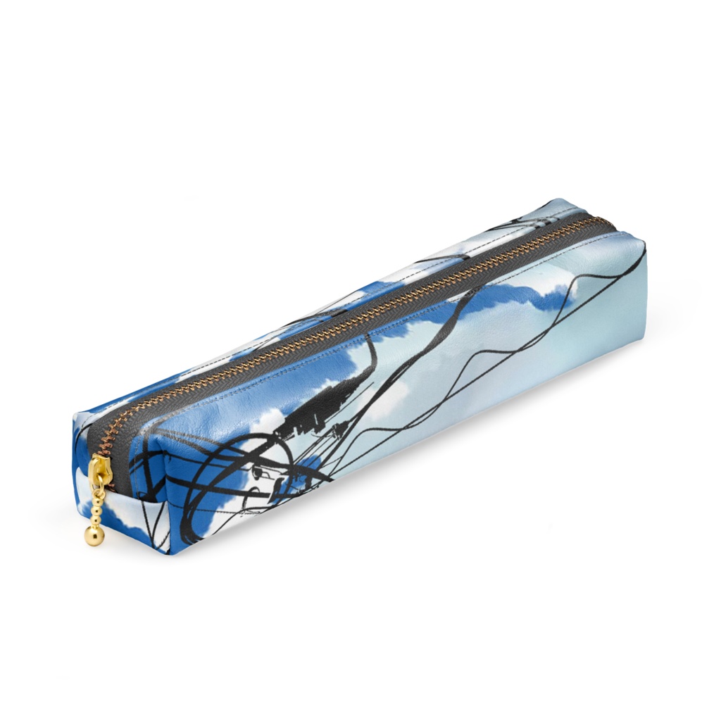 雲と電線ペンケース②