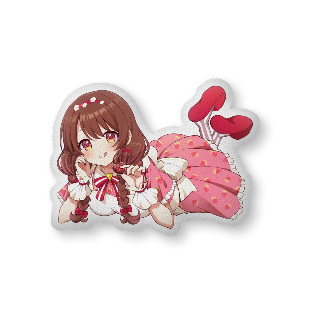 とちゃにあーんされるでかいくっしょん