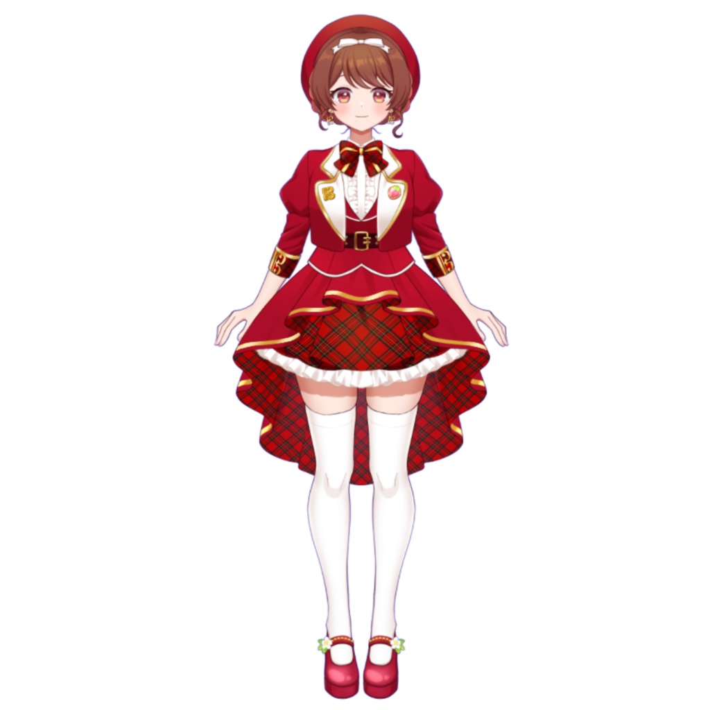 🍓村長衣装冬服ちびちびアクキー🎻