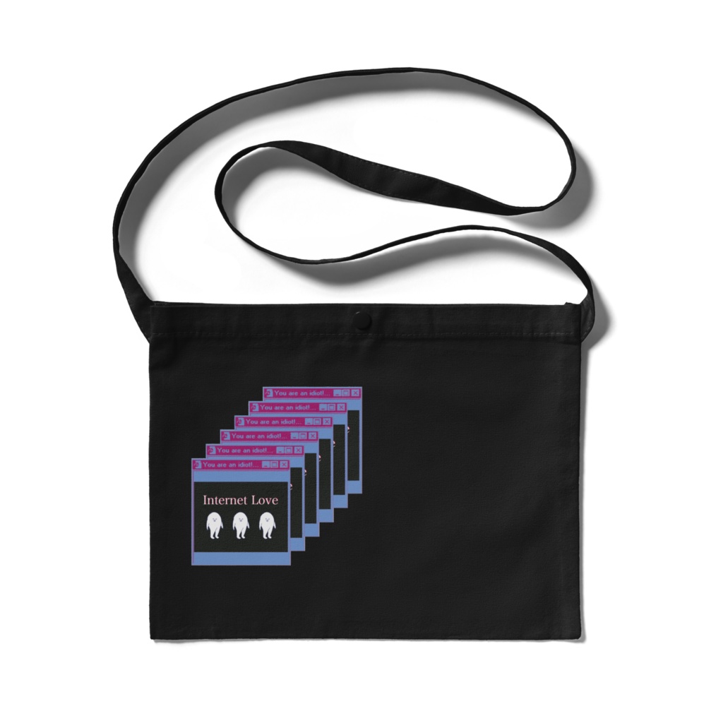 微笑むくんサコッシュ