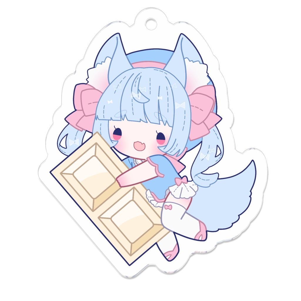 チョコとふぅちゃんアクリルキーホルダー