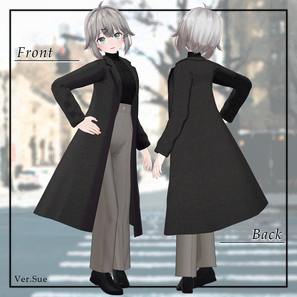 【VRChat想定】SimpleWinterStyle【透羽&マヌカ対応】