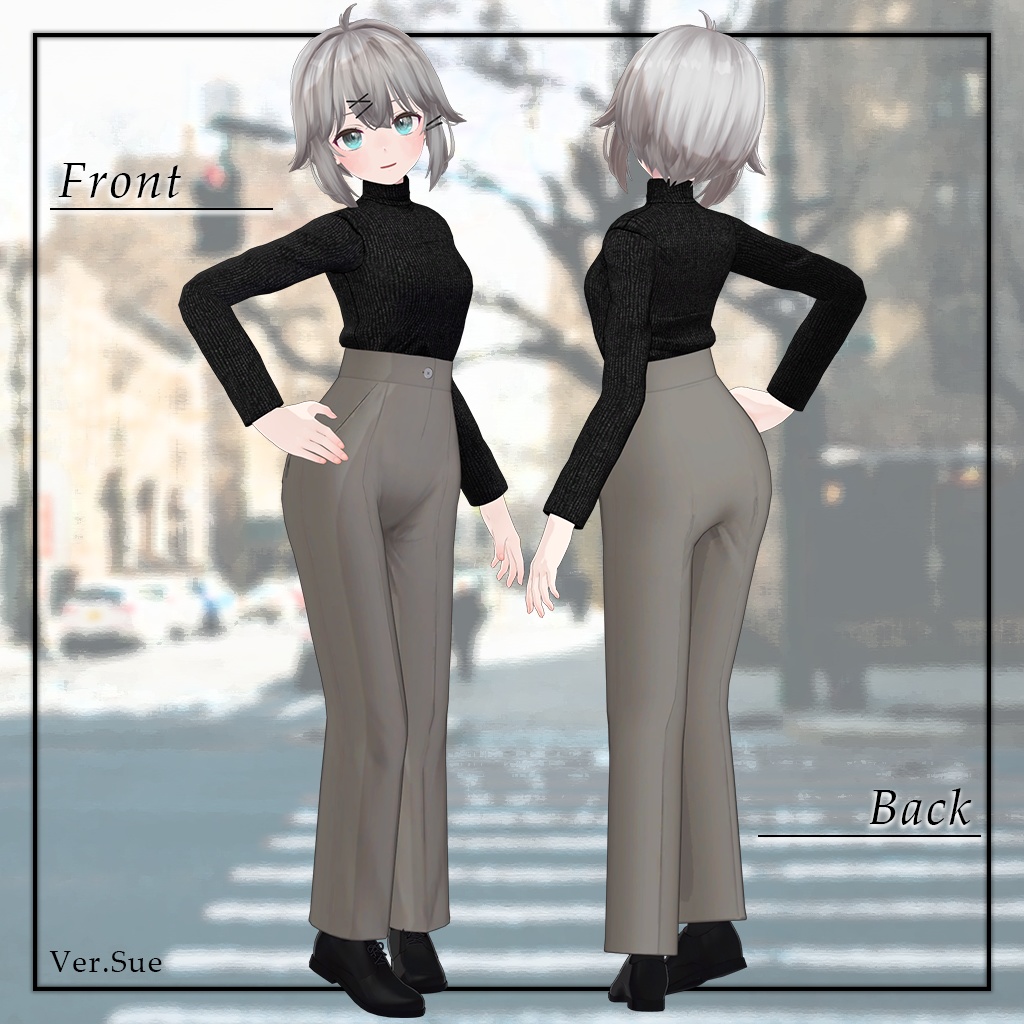 【VRChat想定】SimpleWinterStyle【透羽&マヌカ対応】