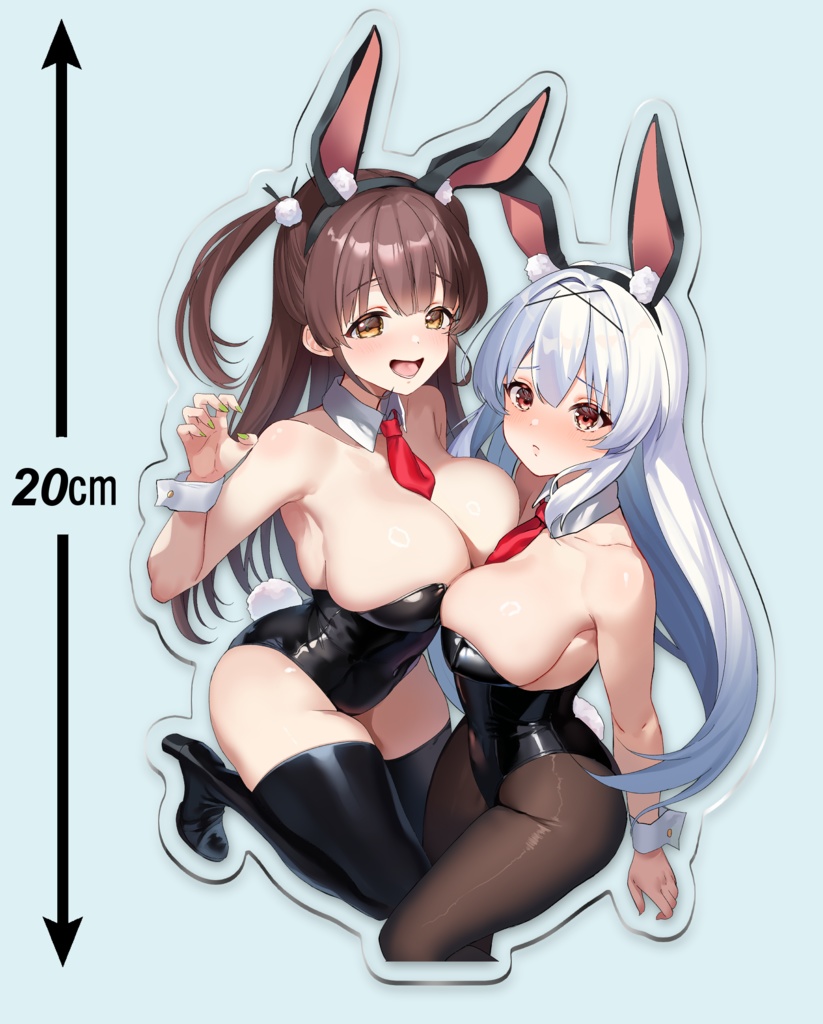 【はちはじ2】でっかバニーアクスタ