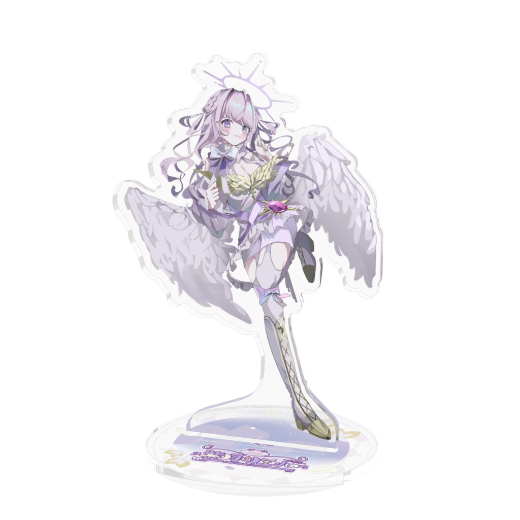 【紫月シエル】アクリルフィギュア(チャンネルアート)【収益化記念グッズ】