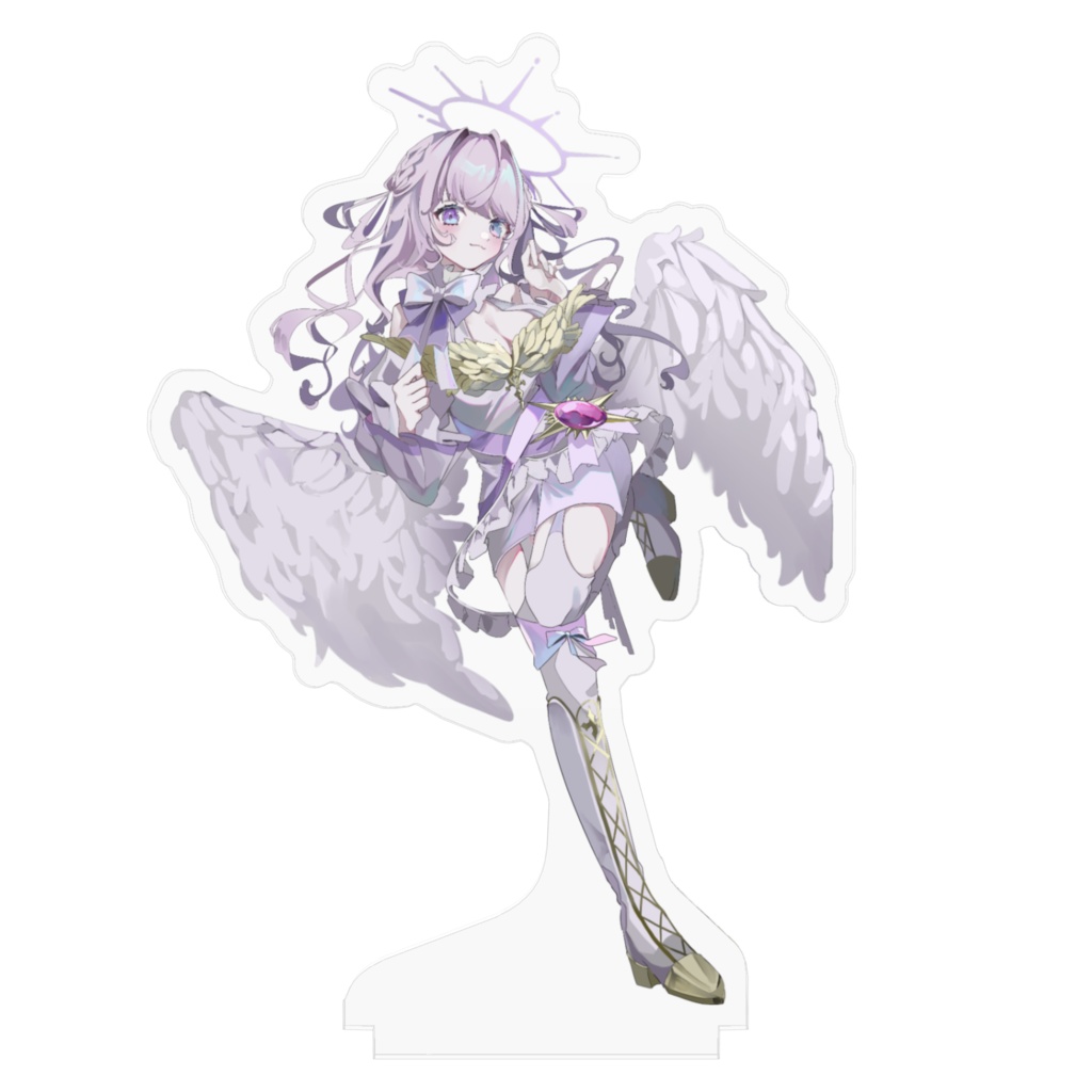 【紫月シエル】アクリルフィギュア(チャンネルアート)【収益化記念グッズ】