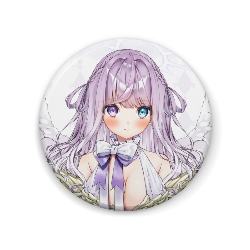 【紫月シエル】缶バッジ（あなたのことが大好き♡ver.）【収益化記念グッズ】