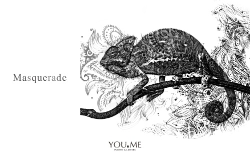 TOTE BAG "Masquerade" Monochrome