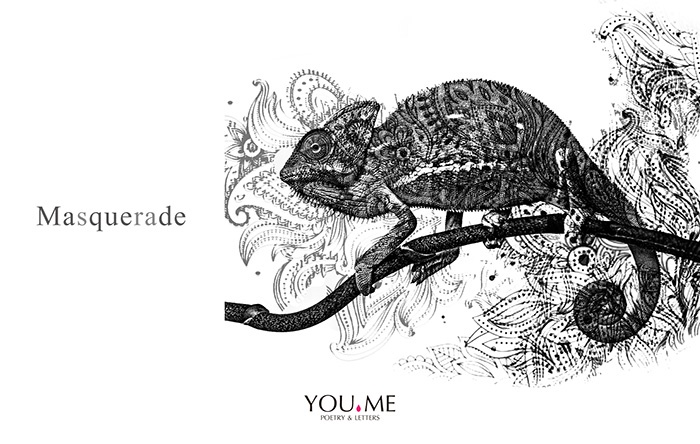 TOTE BAG "Masquerade" Magenta tear