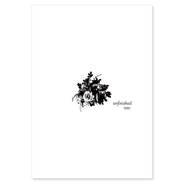 unfinished 1999- <Poetry Book>