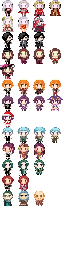 FE3Hキャラクタードット絵