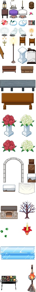 WEBイベント用ドット絵素材