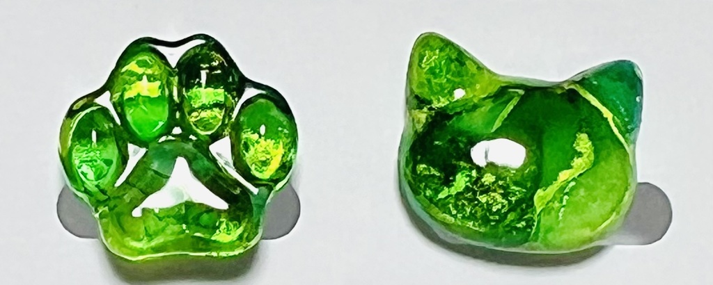 猫ピアス/イヤリング(WB風カラーアクセサリー)