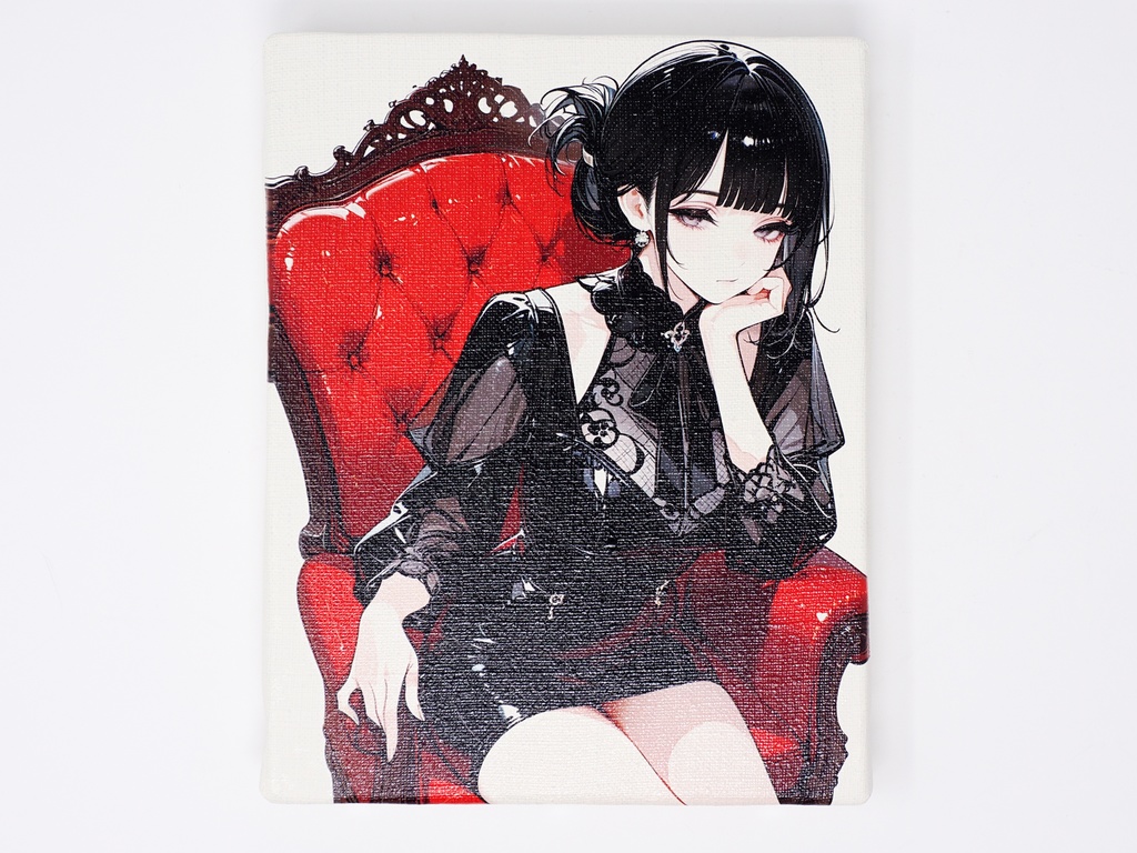 【限定1枚】ミニキャンバス No.004 〜 思案 〜