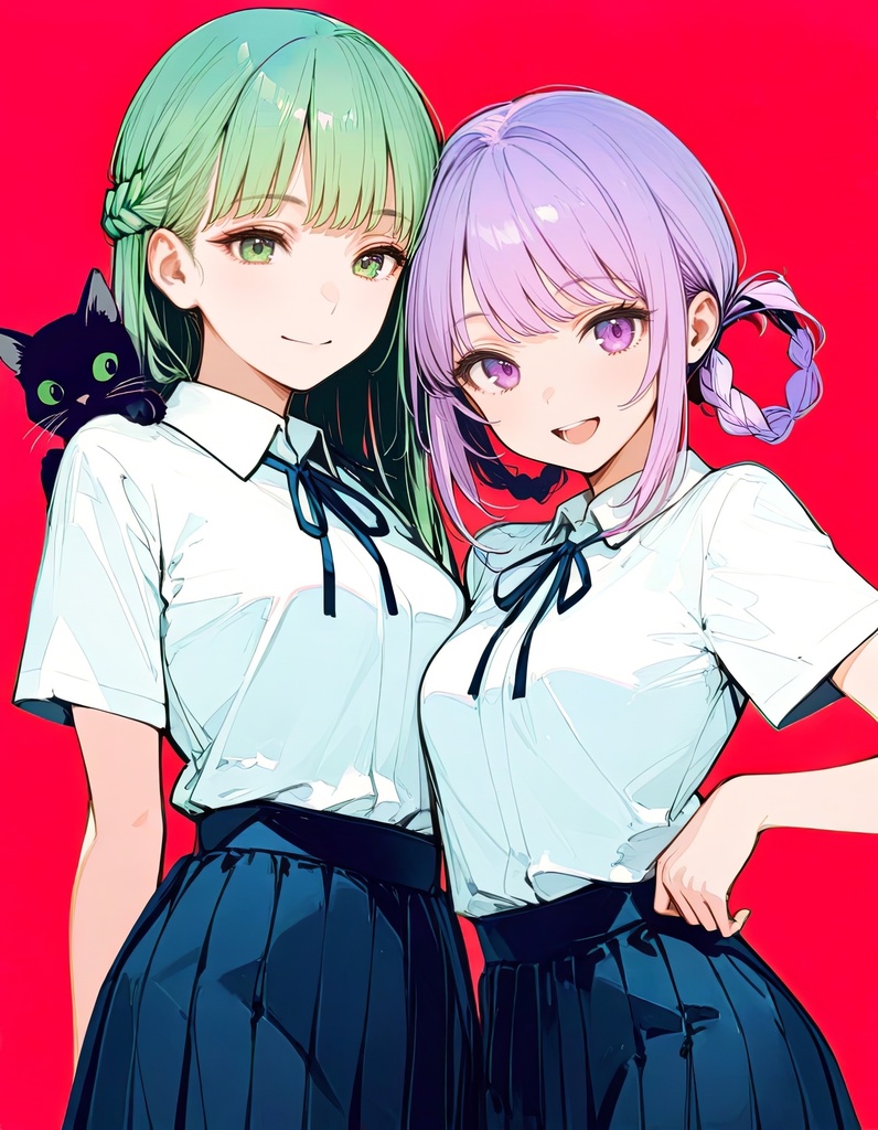 【受注生産5/31まで（終了）】ミニキャンバス ~浮城 翠＋けんぜん＆小鳩紫苑~