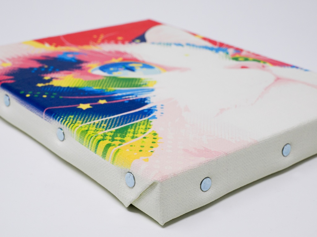 【限定1枚】ミニキャンバス No.018 〜 福猫 〜 +おまけポストカード7枚セット