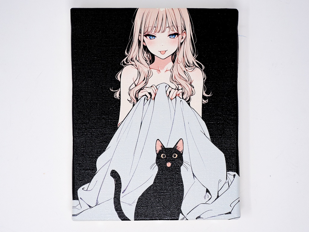 【限定1枚】ミニキャンバス No.027 〜 シンクロ 〜 +おまけポストカード7枚セット