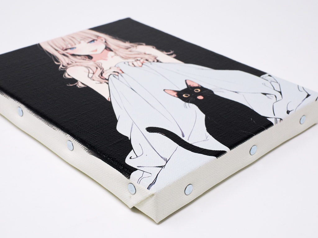 【限定1枚】ミニキャンバス No.027 〜 シンクロ 〜 +おまけポストカード7枚セット