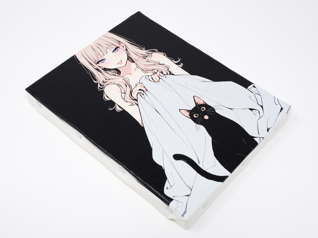 【限定1枚】ミニキャンバス No.027 〜 シンクロ 〜 +おまけポストカード7枚セット