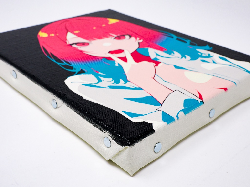 【限定1枚】ミニキャンバス No.034 〜 NO FILTER 〜 +おまけポストカード7枚セット