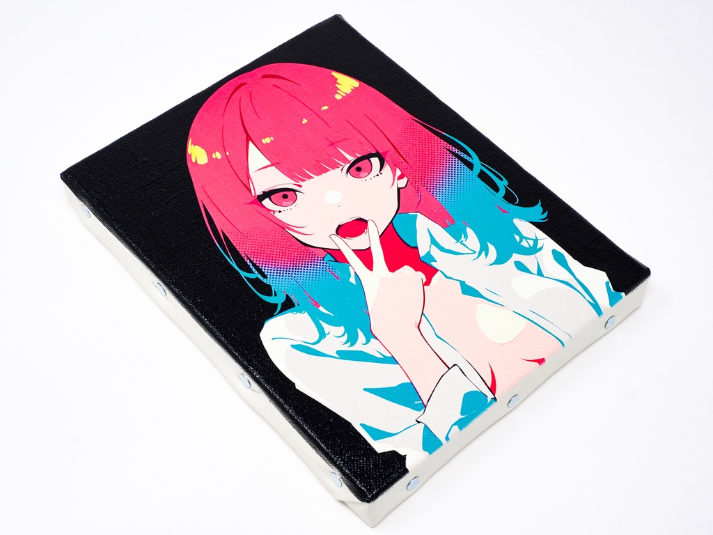 【限定1枚】ミニキャンバス No.034 〜 NO FILTER 〜 +おまけポストカード7枚セット