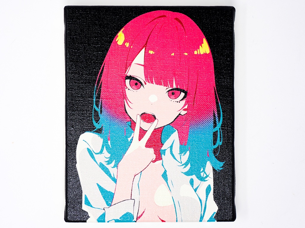 【限定1枚】ミニキャンバス No.034 〜 NO FILTER 〜 +おまけポストカード7枚セット