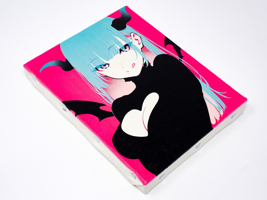 【限定1枚】ミニキャンバス No.033 〜 DEVILISH 〜 +おまけポストカード7枚セット