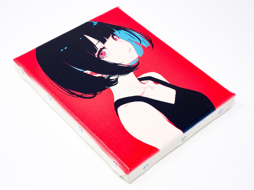 【限定1枚】ミニキャンバス No.032 〜 だれの記憶でもない 〜 +おまけポストカード7枚セット