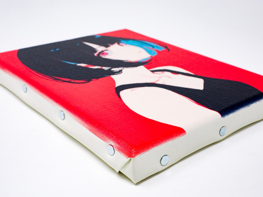 【限定1枚】ミニキャンバス No.032 〜 だれの記憶でもない 〜 +おまけポストカード7枚セット