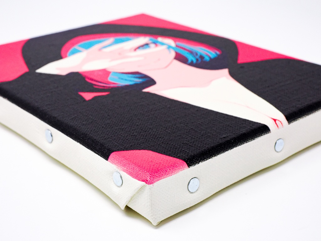 【限定1点】ミニキャンバス No.041 〜 Framed Vision 〜 +おまけポストカード7枚セット