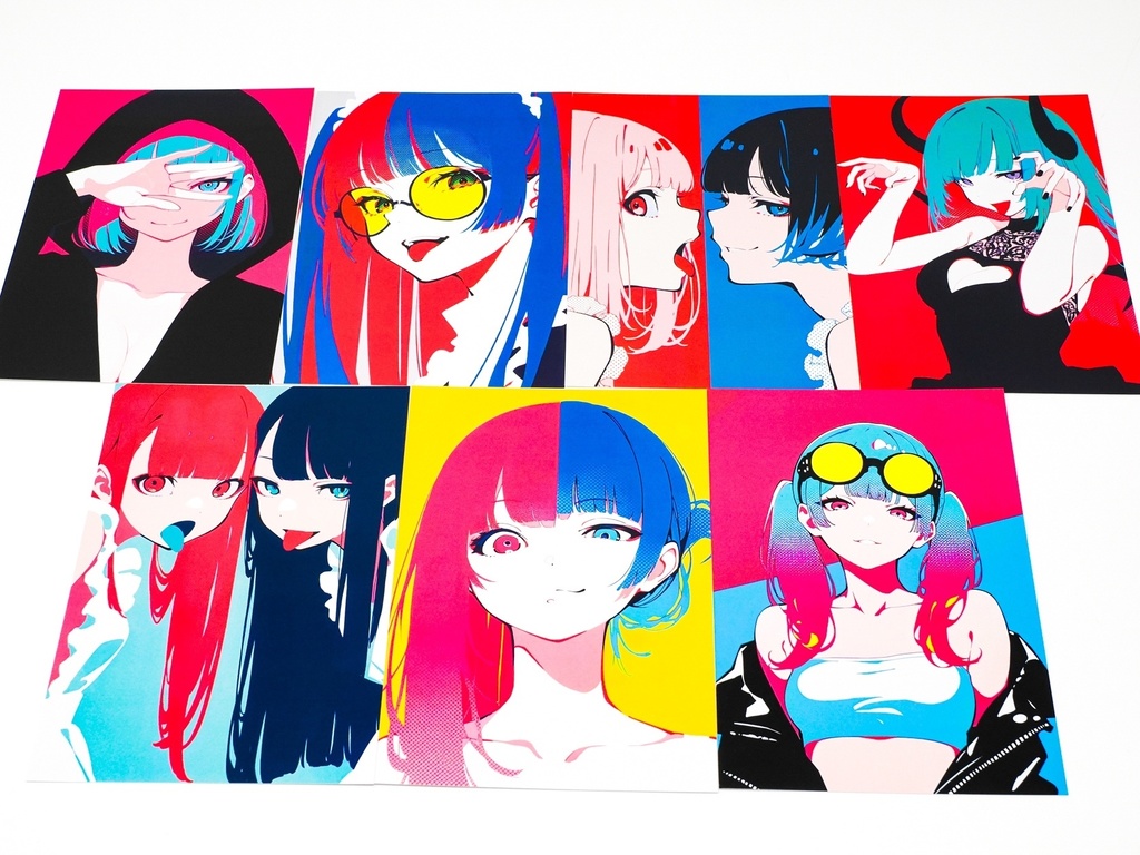 【限定1点】ミニキャンバス No.041 〜 Framed Vision 〜 +おまけポストカード7枚セット