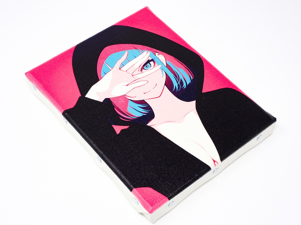 【限定1点】ミニキャンバス No.041 〜 Framed Vision 〜 +おまけポストカード7枚セット