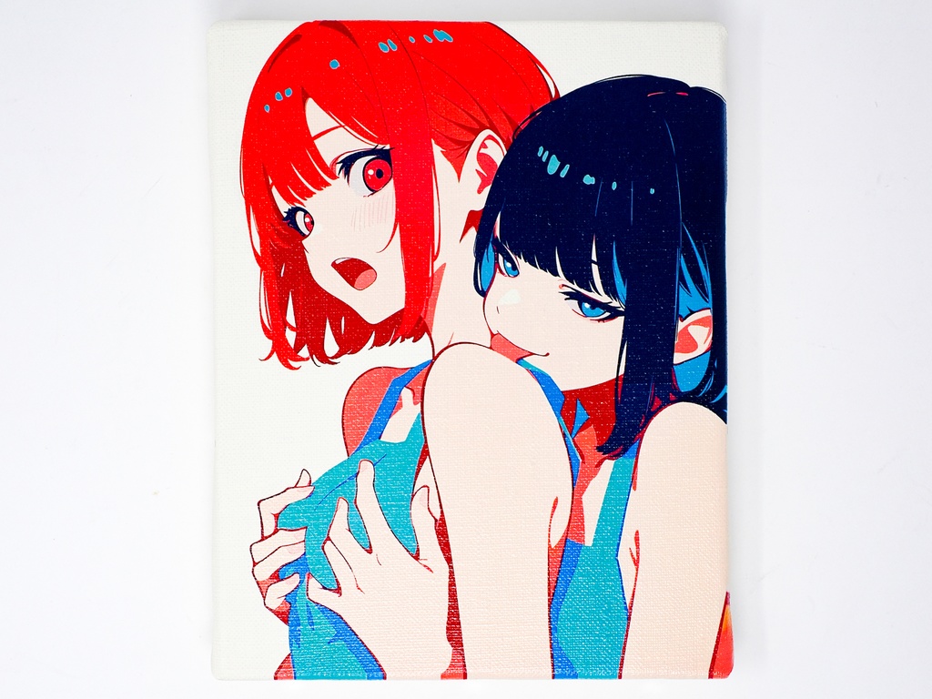 【限定1点】ミニキャンバス No.044 〜 ひと舐めの支配 〜 +おまけポストカード7枚セット