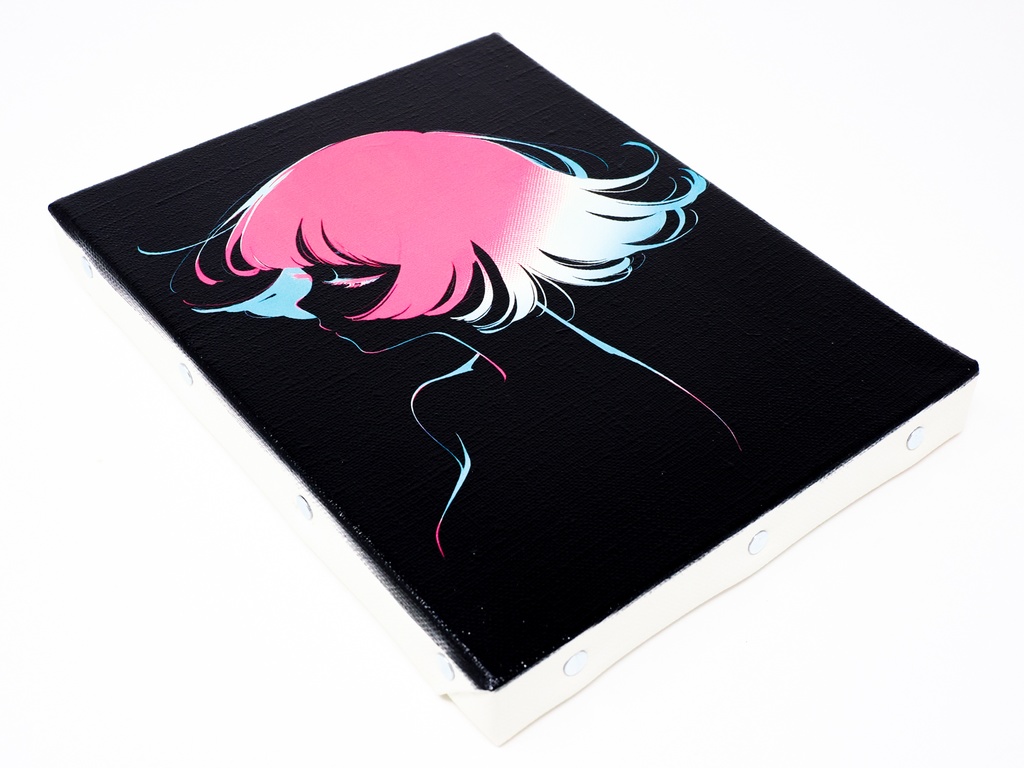 【限定1点】ミニキャンバス No.049 〜 風の色を忘れない 〜 +おまけポストカード7枚セット