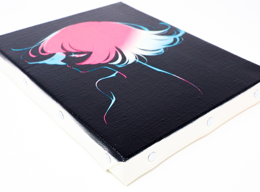 【限定1点】ミニキャンバス No.049 〜 風の色を忘れない 〜 +おまけポストカード7枚セット