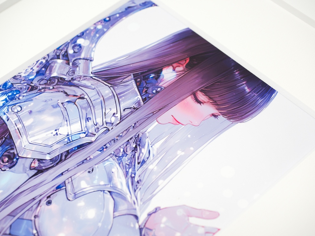 【限定1点】黎明への祈り(額装込み)