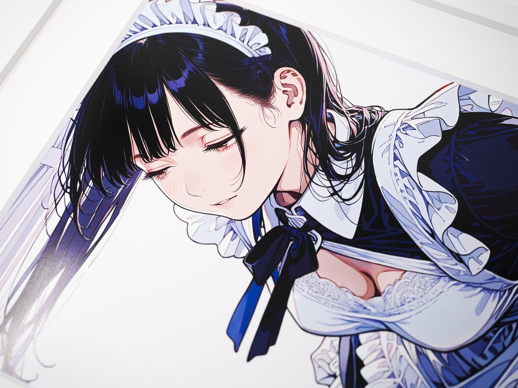 【限定1点】身支度ですがなにか?(額装込み)