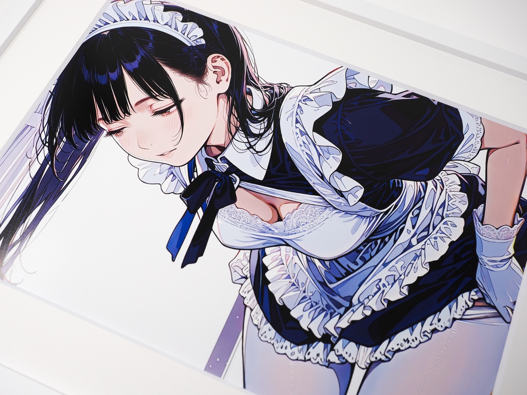 【限定1点】身支度ですがなにか?(額装込み)