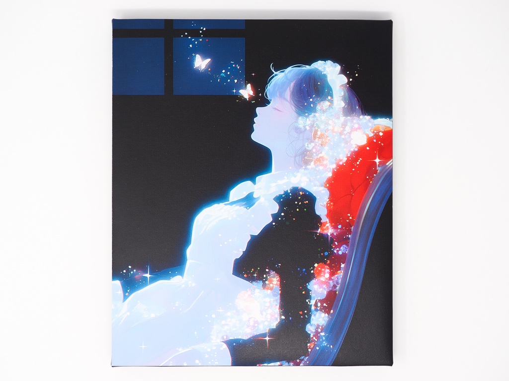 【限定3点】キャンバスプリント〜蝶の夢〜