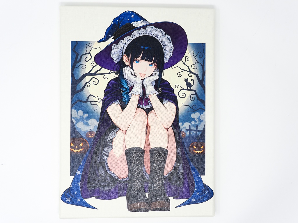 【限定1点】F4キャンバス No.003 〜 ハロウィン！ 〜