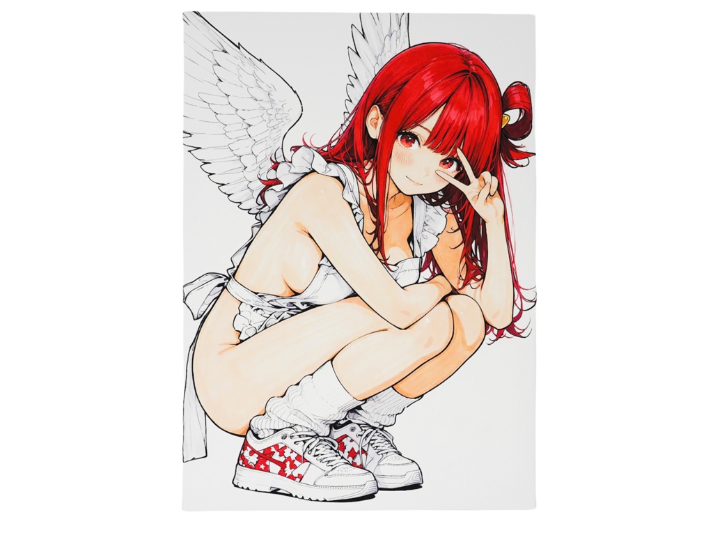 【限定1点】鉄壁の女神（木製パネル張り）