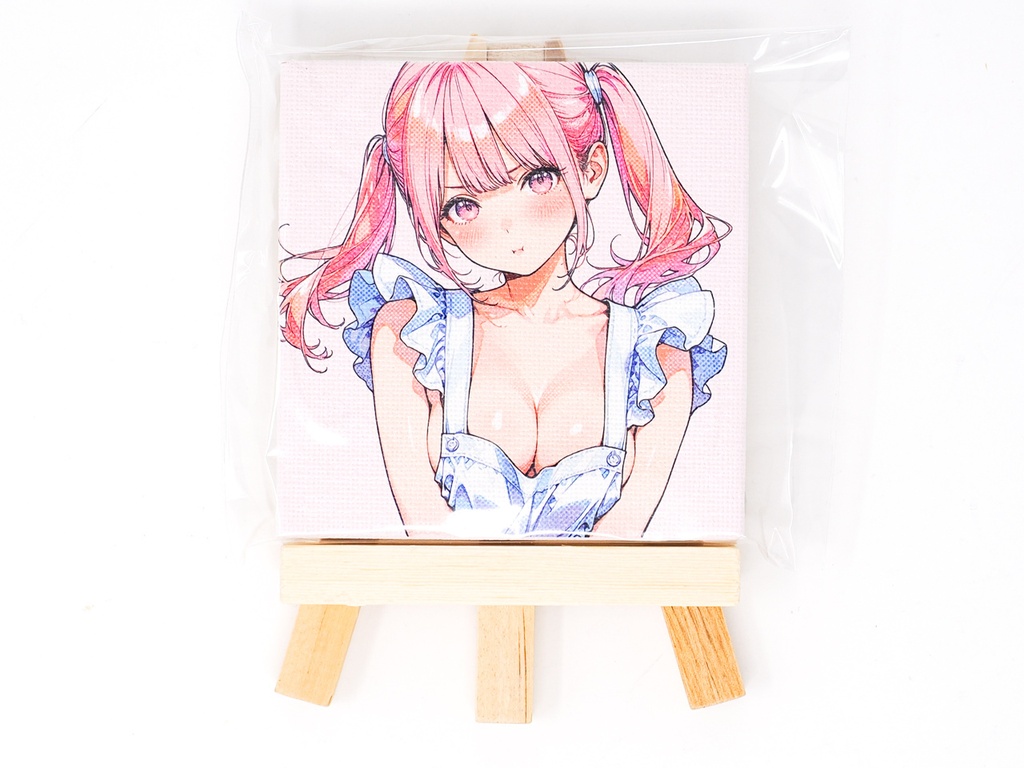 【限定5点】ミニミニキャンバス「ピンク」