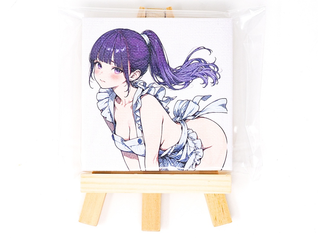 【限定5点】ミニミニキャンバス「紫」