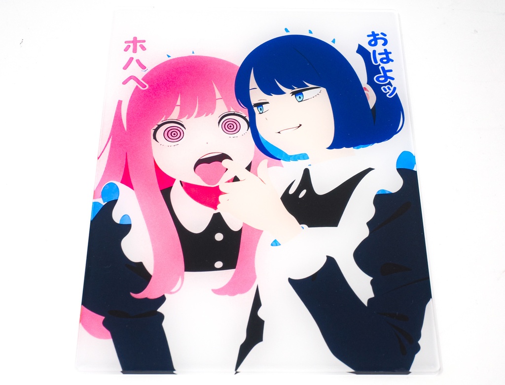 【限定2点】A5アクリルボード No.012 〜 Bibi & Lili おはよッ 〜
