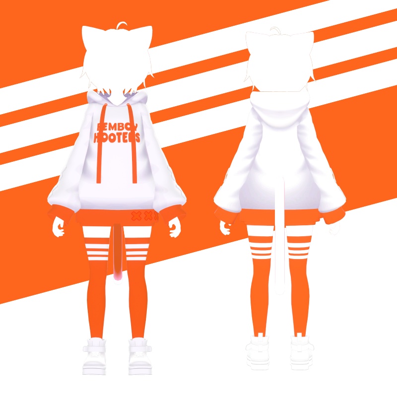 Femboy Hooters Rusk Outfit Tex