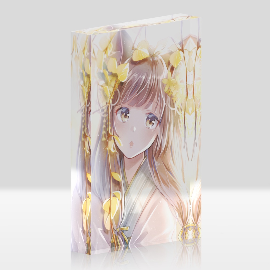 葉桜このは　アクリルブロック