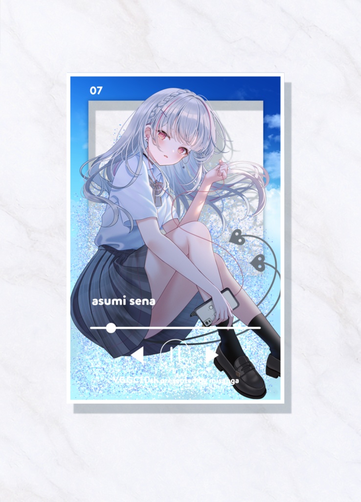 【非公式】VGGC10th/空澄セナ グリッターアクリルキーホルダー