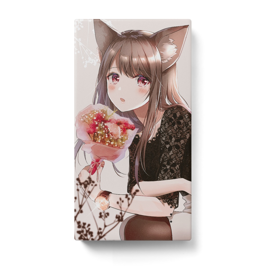 狐っ娘モバイルバッテリー